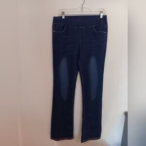 Bootcut Pull On Jeans